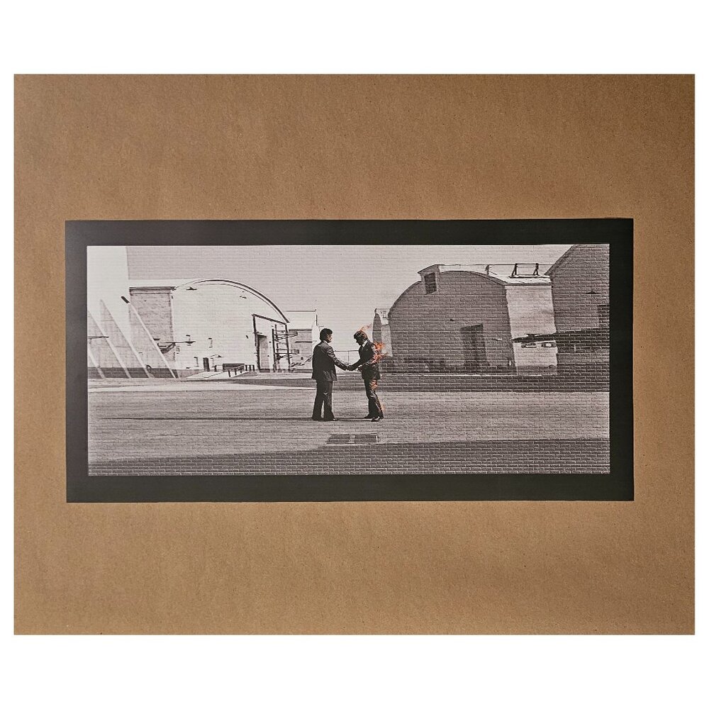Pink Floyd Wish you were here Long Version Poster inches Vinyl Weatherproof High